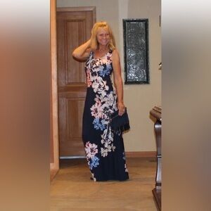 Tommy Bahama floral maxi dress